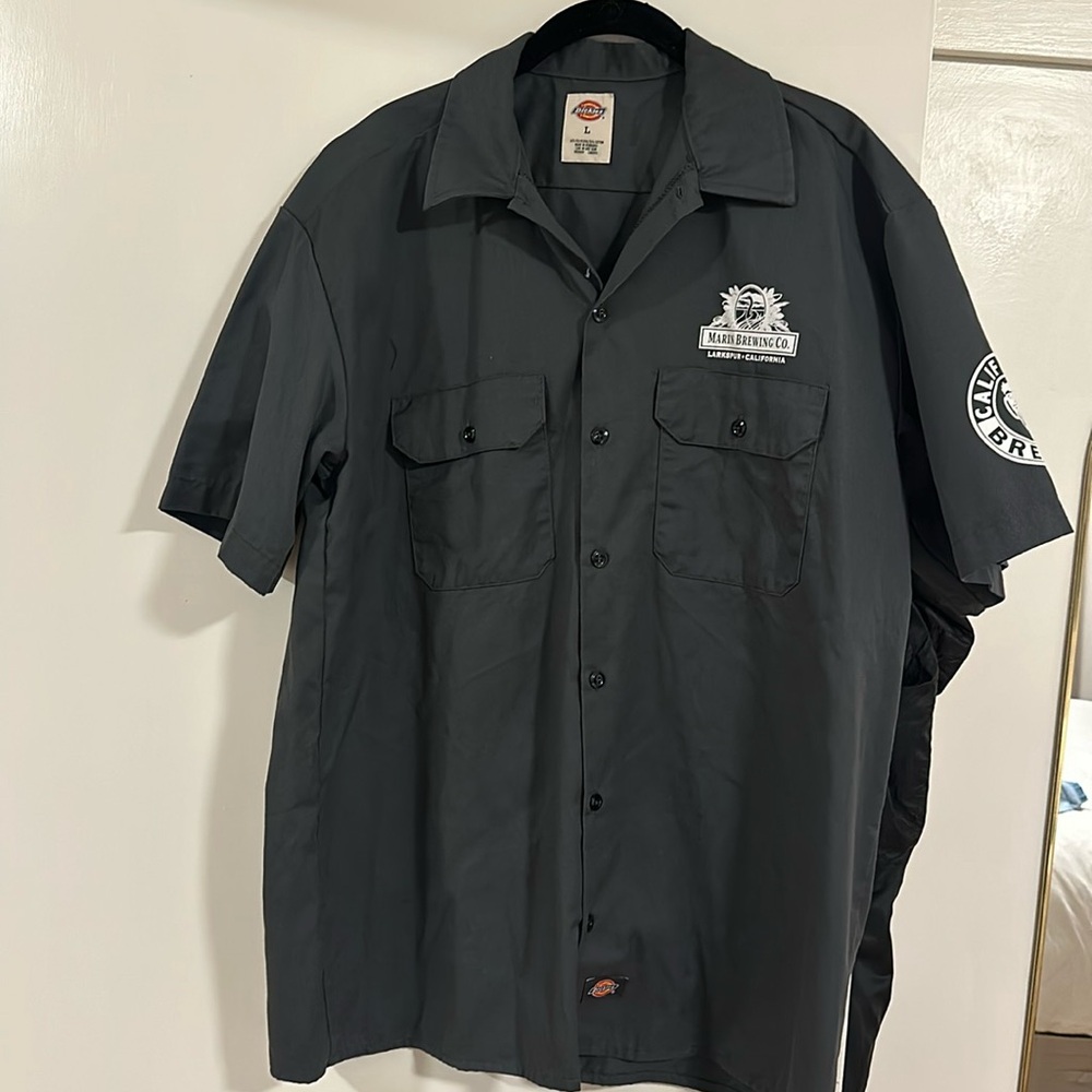 Dickies Marin Brewing Button down